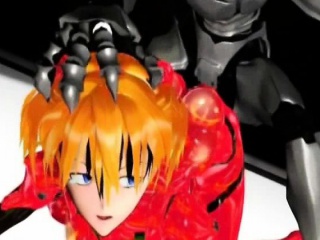 Costumed 3D anime bitch gets fucked