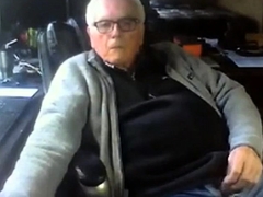 grandpa jerking off