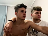 Hot gay twinks share blowjobs and handjobs