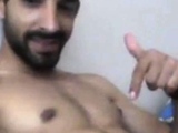 Turkish handsome hunk with big cock cumming