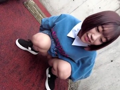 Japanese teen blowjob and hard fuck uncensored