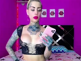 Horny Blonde In Solo Masturbation