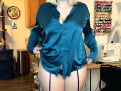 Chubby Blonde Brianna Solo Masturbation