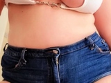 Close up onto Hina Aiuchi trimmed cookie Masturbation