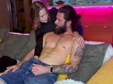 My neighbor paid me back with anal invasion creampie, the