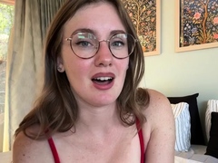 Great Big Boobs On Masturbating Redhead