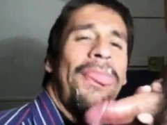 Amateur Man Gets A Nice Load