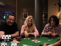 Busty babes enjoyed playing poker with their horny men