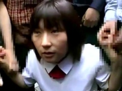 Bukkake Circle Outdoor Japanese Amateur Fun